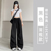 夏季新款女高腰宽松垂感酷飒风休闲运动阔腿裤美式速干工装裤 商品缩略图0