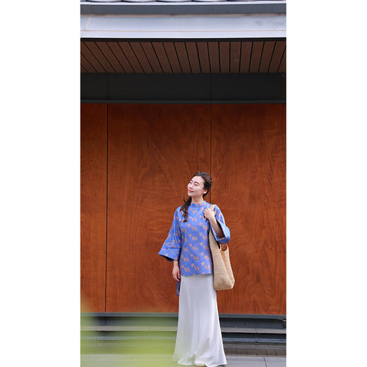 【2026东衣作】新中式上衣（25708277五彩翟鸟-高定款） 商品图3