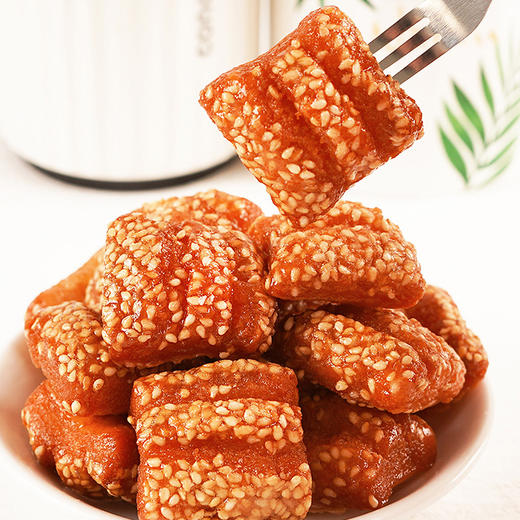 【蜜汁爆浆！香甜美味】蜜三刀500g山东特产传统果子老式糕点怀旧手工油炸蜜食追剧下午茶休闲零食。ry 商品图3