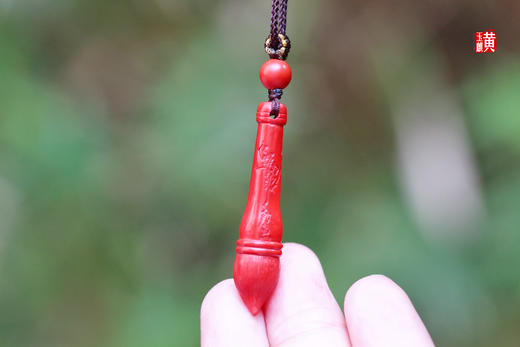 朱砂文昌笔吊坠 商品图4