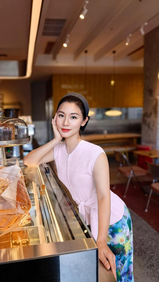 逸红颜明月优选#针织绑带上衣「晴栀」天丝麻编织的春日诗行，亲肤清爽透气 商品图13