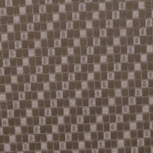 T3304夏季高级感新款美式撞色棋盘格圆领短袖T恤简约百搭宽松套头上衣 商品图3