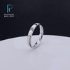 【限时8.8折】【限时8.8折】【线上铂金馆】PT950 【国际铂金协会】铂金实心猫眼情侣戒女戒固口圈戒（面宽约2.8-3.2mm）(BJZ00153-A)预售产品下单后不退款不退货不换货不补差价) 商品缩略图0