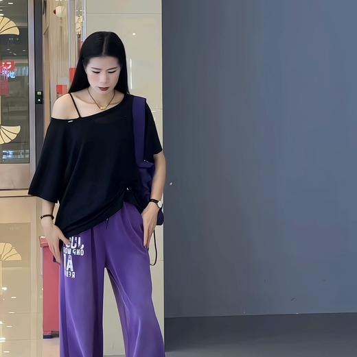 BY大领百搭宽松小衫50416（黑） 夏季 152550200321 商品图2