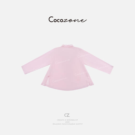 COCO ZONE 刘一一  【100棉】手工立体玫瑰花重工衬衫CD2A1056 商品图1