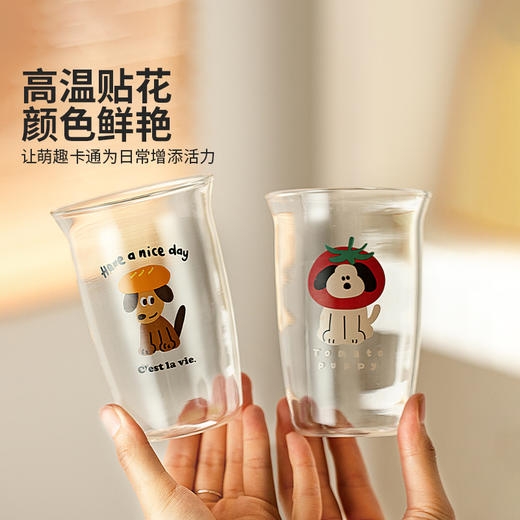 摩登主妇ins风玻璃杯咖啡杯果汁杯子高颜值家用喝水杯牛奶杯酒杯 商品图2