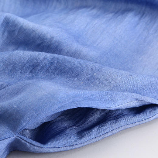 QF502斯尔丽25新款波西米亚风浪漫风海边度假刺绣上衣搭配圆摆半裙套装 商品图5