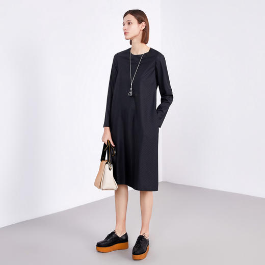 A1163365604  玛丝菲尔Marisfrolg Marisfrolg/玛丝菲尔女装简约秋季新款专柜同款连衣裙 商品图3