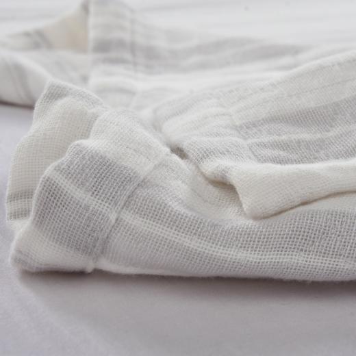 一丝浓时尚简约提花毯 全棉三层纱布盖毯 休闲沙发毯盖毯午睡毯 商品图4