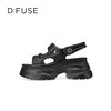 Dfuse迪芙斯2025夏季新款时尚外穿增高鞋轻便厚底运动凉鞋女鞋DFD2115107 商品缩略图10