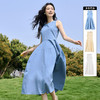 【限时秒杀】法式浪漫简约大气背心花苞裙女夏季收腰无袖连衣裙V0051076 商品缩略图0
