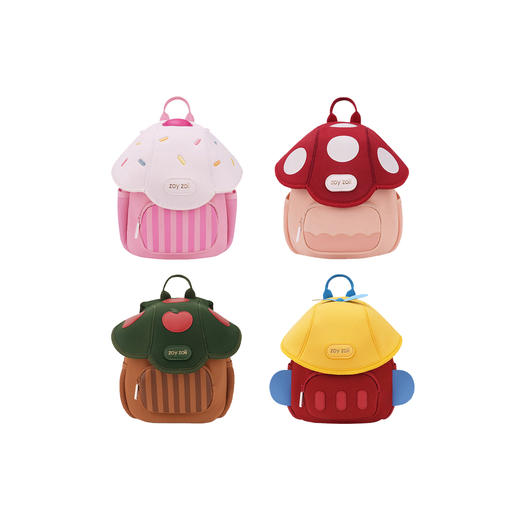 zoyzoii  B50-儿童书包（蘑菇包）幼儿园书包男女孩儿童小学生宝宝双肩可爱外出背包 商品图0