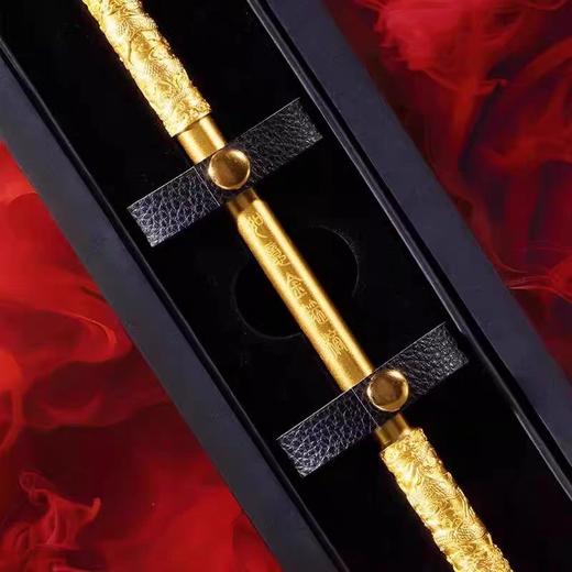 正版！孙悟空“大胜”铜笔！高考礼物，原装预定！朱炳仁铜“如意金箍棒”套装礼盒！ 商品图8