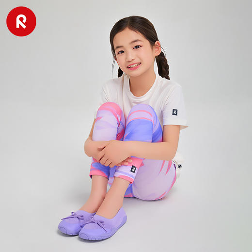 芬兰reima女儿童鞋子大童春夏新款透气单鞋一脚蹬轻便平底芭蕾鞋 商品图3