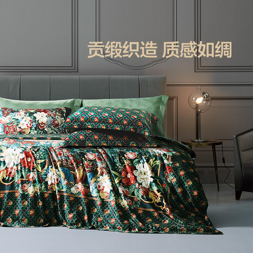 富安娜家纺60支长绒棉六件套纯棉全棉床单被套床上用品新品套件 商品图7