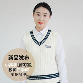 小高手智习室教师四季针织马甲
