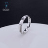 【限时8.8折】【线上铂金馆】PT950 【国际铂金协会】铂金猫眼情侣戒男戒固口圈戒（面宽约3.7-4.1mm）(BJZ00153-B)预售产品下单后不退款不退货不换货不补差价) 商品缩略图0