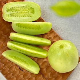 玉女黄瓜# 清冽甘甜汁水丰盈，翡翠小胖丁，脆嫩低卡、免削即食