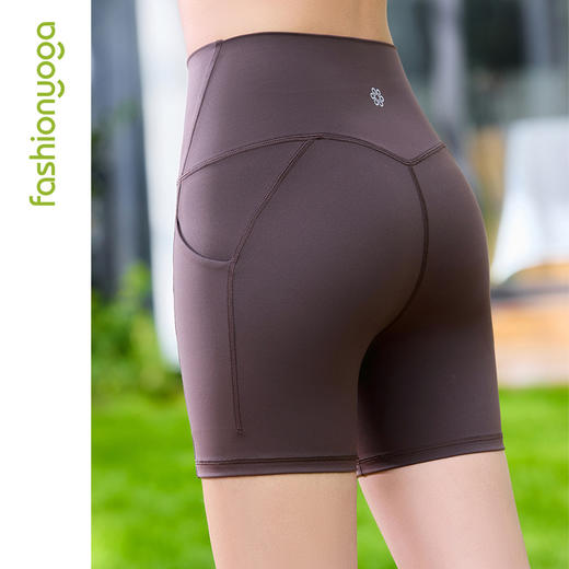 FC12501凡圣瑜伽收腰提臀运动健身短裤女士 商品图9
