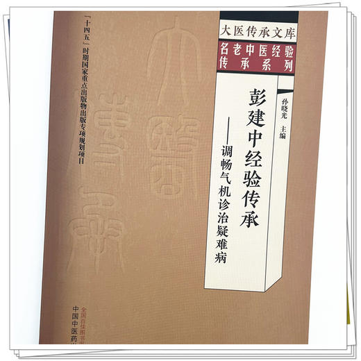 彭建中名老中医经验传承:调畅气机诊治疑难病 孙晓光 主编 中国中医药出版社 大医传承文库 名老中医经验传承系列 商品图3