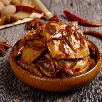 张飞菌香豆干768g四川特产大礼包豆腐干办公室休解馋零食礼包 商品图0