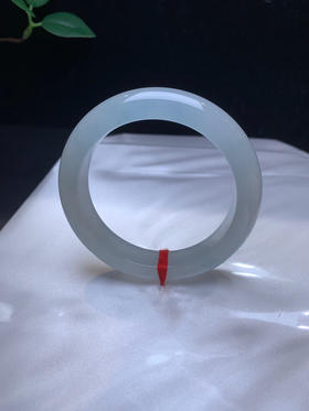 612805，55.5冰底种水镯，冰底白月光，冰冰的  清新大气