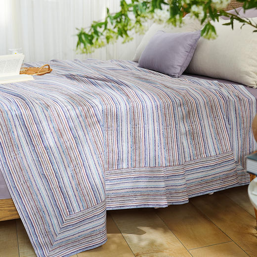 梦幻热气球系列双面夏凉被盖毯空调被毛巾被凉感家用午睡沙发纯棉成人空调盖毯 商品图4