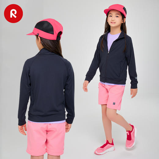 芬兰Reima2025春夏新款男女儿童中童运动防晒吸湿排汗针织夹克 商品图1