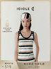 【有货 拍下改价】  IC之禾宽条 超复古撞色条纹 棉弹罗纹背心 商品缩略图9