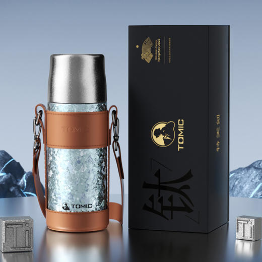 特美刻丨TW60191Ti 高奢纯钛 养生焖茶杯 泡茶杯 保温杯 带过滤 410ml 多色可选 商品图3