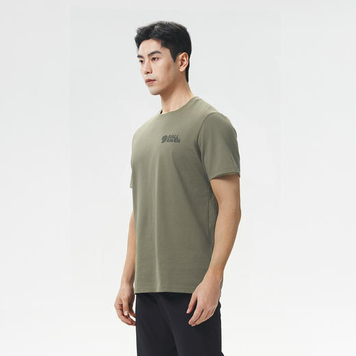 北极狐 男士纯棉短袖T恤 2025春夏城市户外徒步亲肤上衣12600232 商品图3
