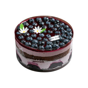 蓝莓鲜果慕斯蛋糕-6吋
