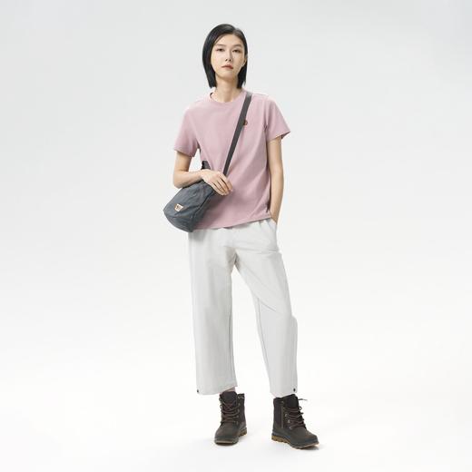 北极狐 女士户外运动短袖T恤 2025春夏轻量徒步上衣012512096 商品图4