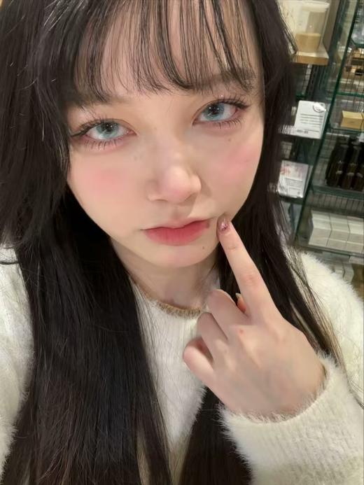 <月抛中直径>Sasababy-情迷多瑙河 蓝 -14.2mm【月抛 0-800度 含525/575】 商品图5