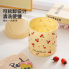 摩登主妇桌面垃圾桶家用小号迷你2025新款卧室办公室可爱摇盖纸篓 商品缩略图2