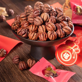 团圆人小包装整颗山核桃仁 香香脆脆山核桃 团团圆圆整颗仁