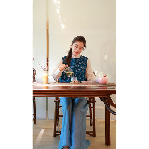 【2026东衣作】飘纱裤（25709035A微雨-设计师） 商品图4