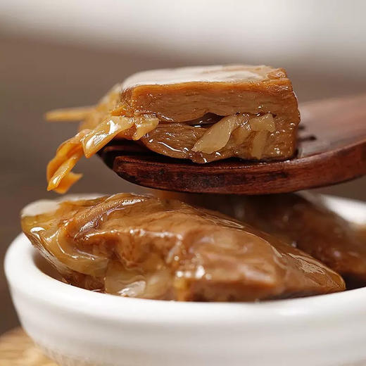 超友味笋丝豆脯248g袋装卤蛋豆干烤肉味休闲素肉零食 商品图6