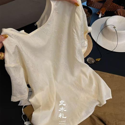 【预售7天】良木礼真丝短袖（Z511） 商品图0