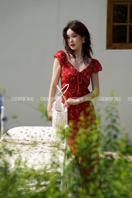 【门店同款】ENJOY夏季“夏日番情”海岛繁花长裙 162403689 商品图6