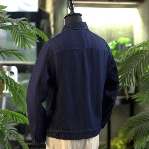 新款男士牛仔休闲翻领夹克 商品图1