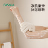 FaSoLa洗浴专用搓澡手套尼龙五指双面磨砂洗澡巾强力去皮质搓泥沐浴手套 商品缩略图6
