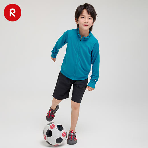 芬兰Reima2025春夏新款男女儿童中童运动防晒吸湿排汗针织夹克 商品图4