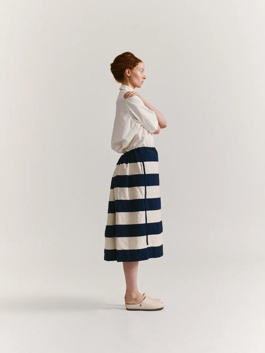 Casey Casey条纹直筒半身裙 商品图8