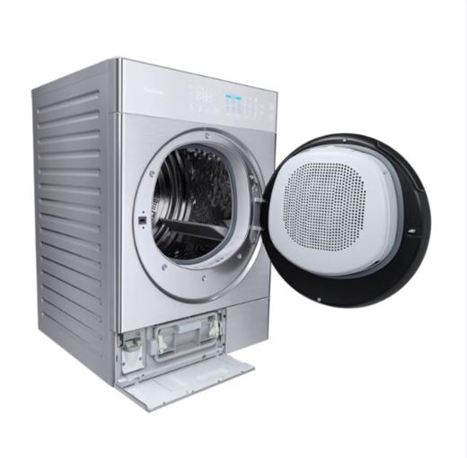 松下 干衣机 FDC-LH26R 12KG 热泵式 变频 护衣 除菌 双转子变频 极速银颜色 商品图3