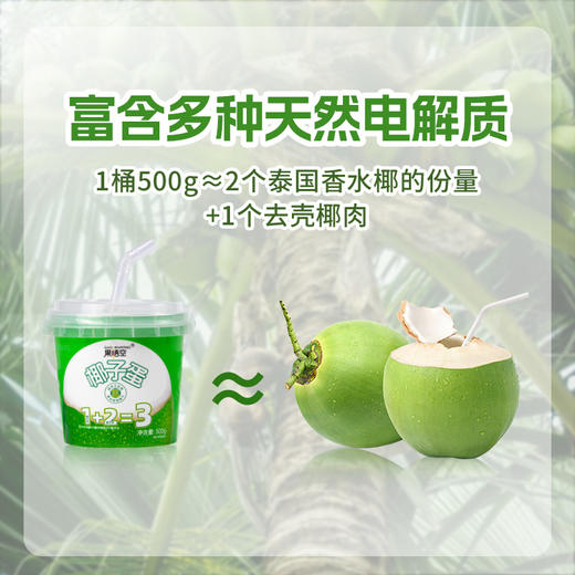 悟空椰子蛋0添加甄选泰国进口香水椰椰子蛋一个椰子肉两份椰子水椰子鸡好搭配0添加 商品图5