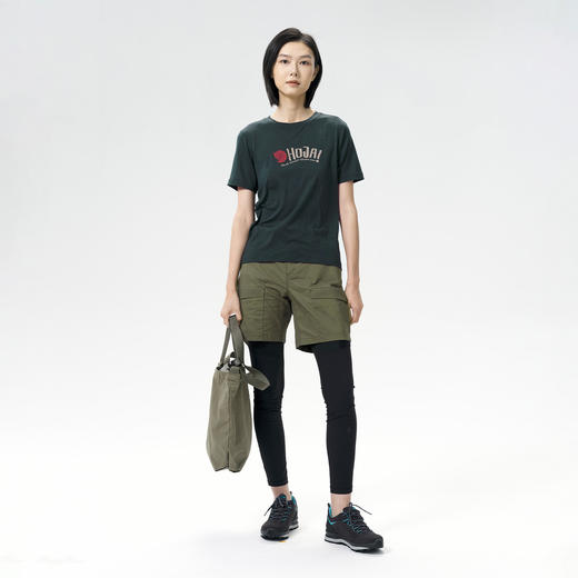 北极狐 女士G1000户外短裤 2025春夏徒步登山裤运动裤14200200 商品图4