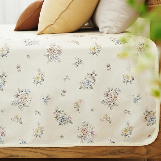 夏日玫瑰系列床单单件纯棉100全棉老粗布单人双人四季通用高端定制 商品图2