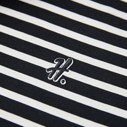 【新品上市】HX 夏季翻领短袖T恤合体简约百搭S102522414101 商品图10