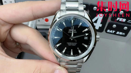 欧米茄VS海马150米系列 黑色盘 3点位日历 男士腕表
机芯：搭载VS一体Cal.8500 商品图1